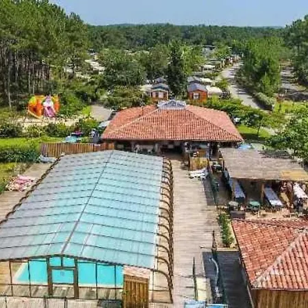 Mobilhome 4 Etoiles - Piscine - Eebe0i 营地 Saint-Michel-Escalus